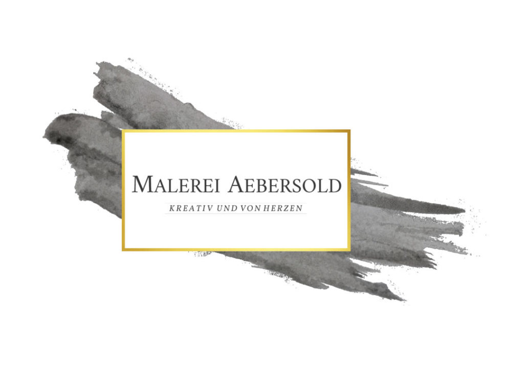 Logo - Malerei Aebersold - Kreativ und von Herzen